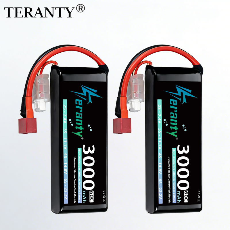 Rc Hobby Trucks - TERANTY 2S 3000mAh Lipo Batterij 7.4V