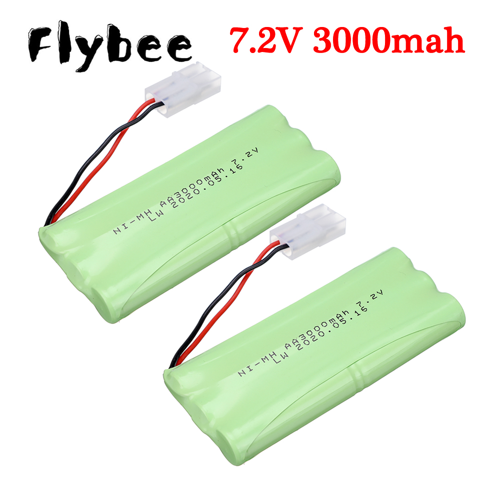 Rc Hobby Trucks - 7.2v Oplaadbare Batterij 3000mah NiMH Batterij