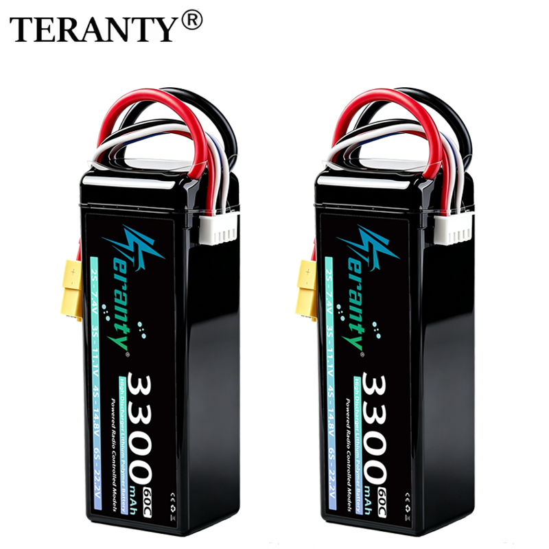 Rc Truck Monster - TERANTY 4S 3300mAh Lipo Batterij 14.8V