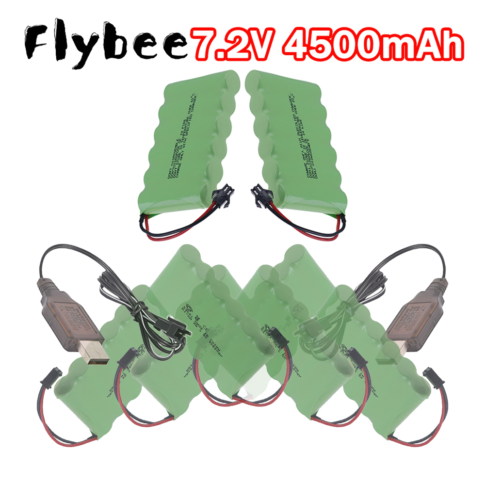 Rc Hobby Trucks - 2026 NIEUWE AA 4500mAh Oplaadbare 7.2V