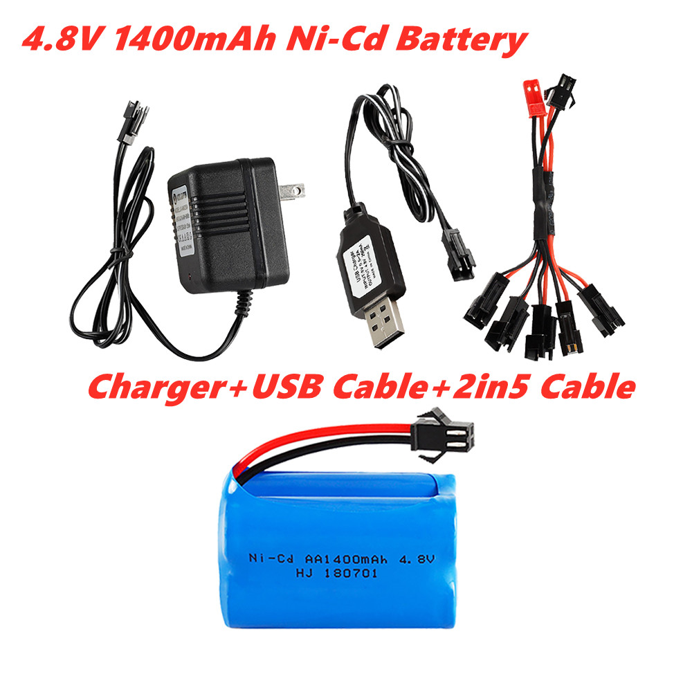 Rc Hobby Trucks - 4.8v 1400mah Ni-Cd Batterij Voor Rc