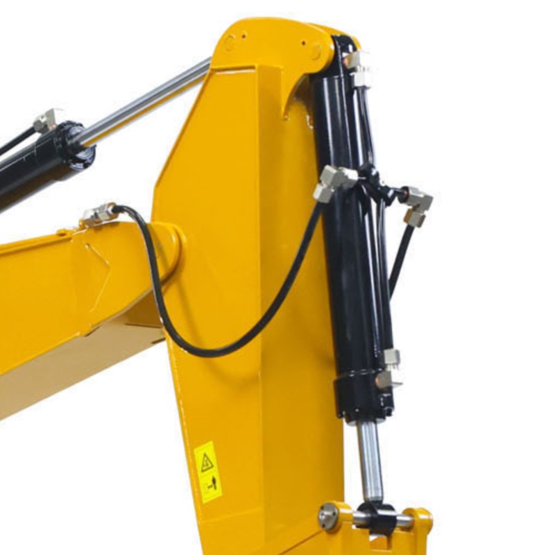 Rc Excavator Hobby - 390F RC Metalen Hydraulische 1/8 Graafmachine