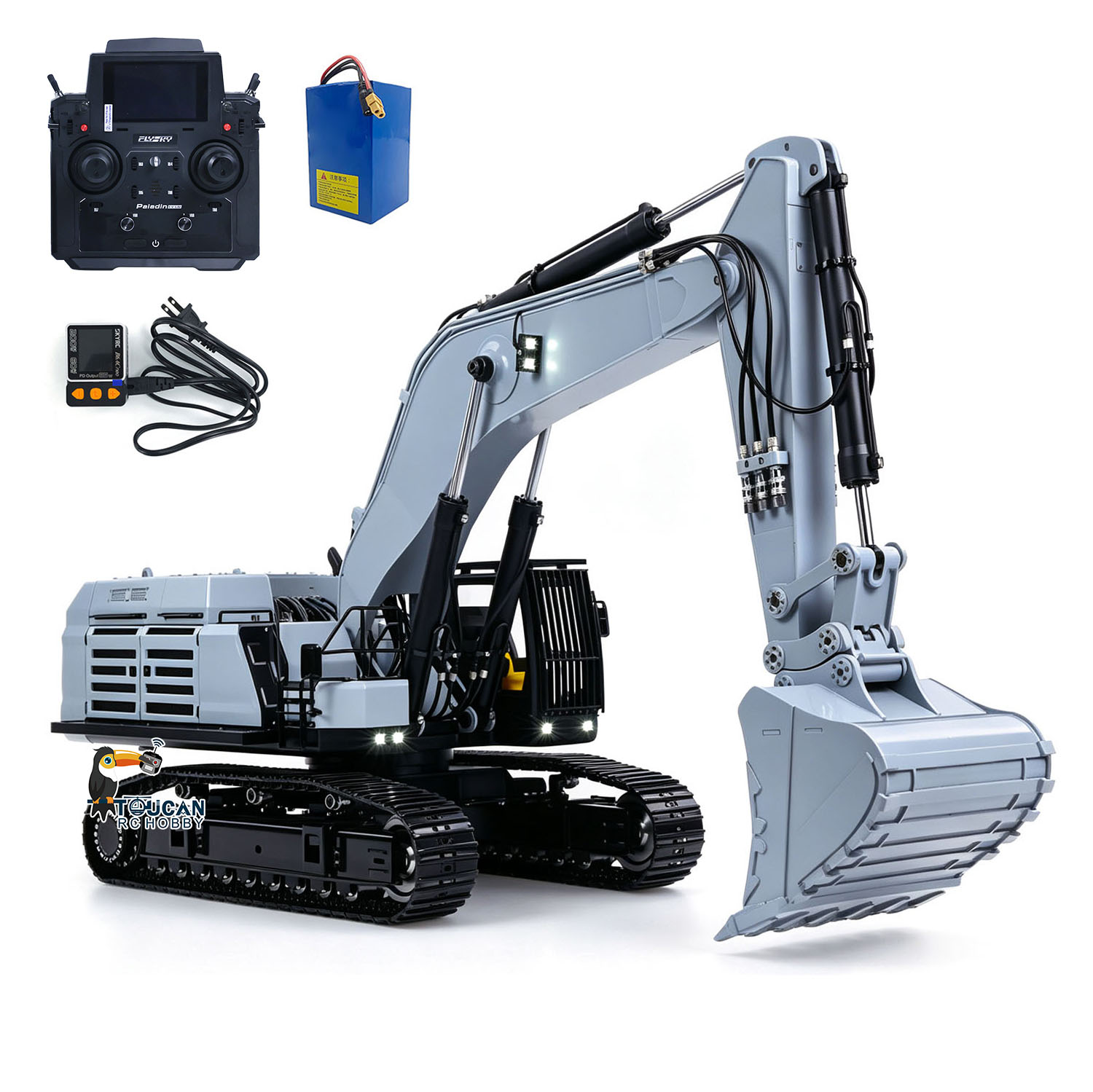 1/12395F RC Hydraulische Zware - Rc Excavator Hobby recensie en prijs