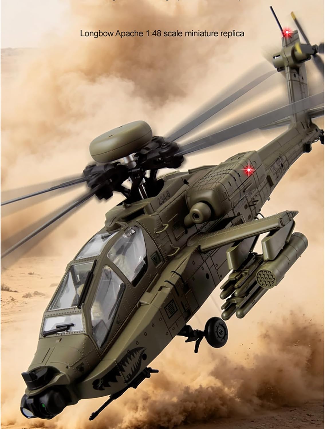 310MM 6CH C170 AH-64D RC Helik - Rc Hobby Grade Helicopter recensie en prijs