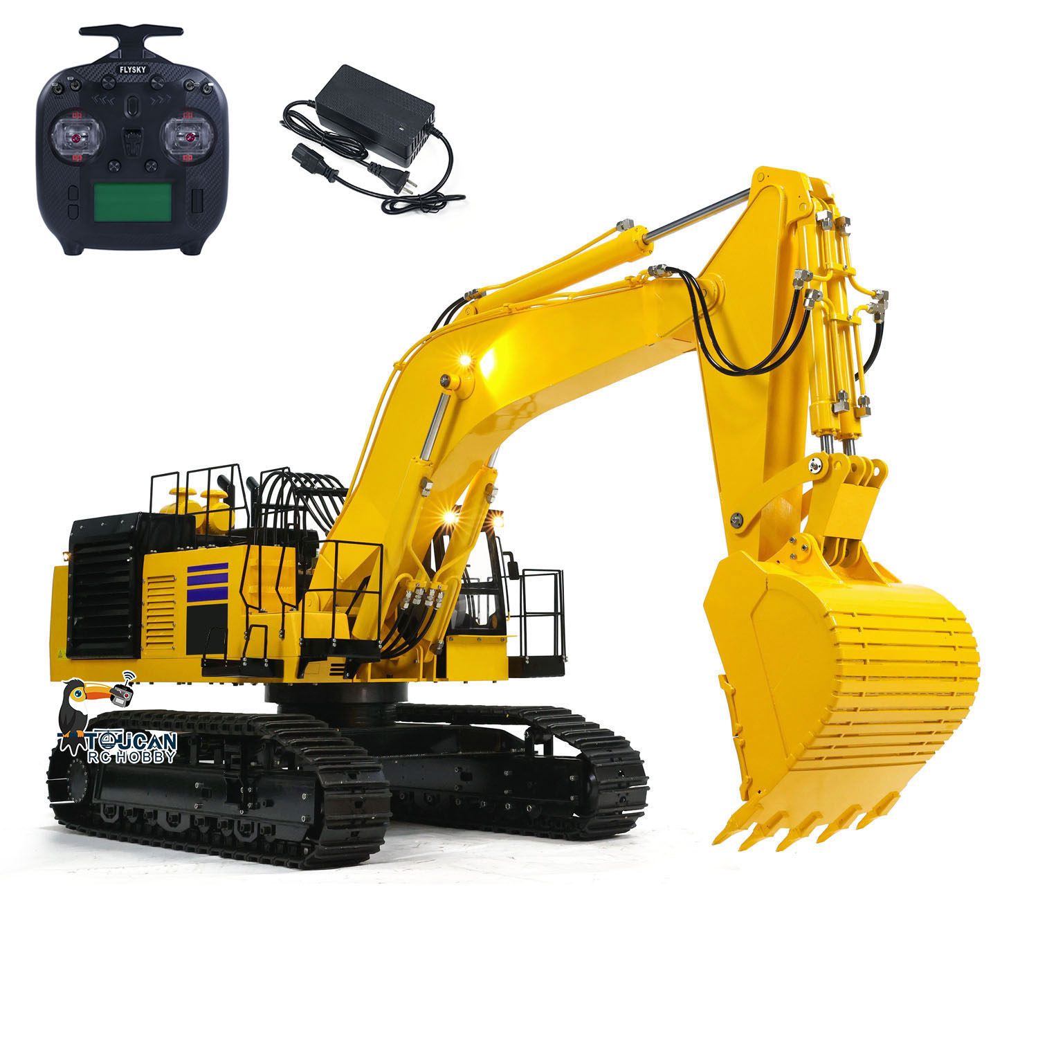 1/8 Schaal RC Hydraulische Gra - Rc Excavator Hobby recensie en prijs