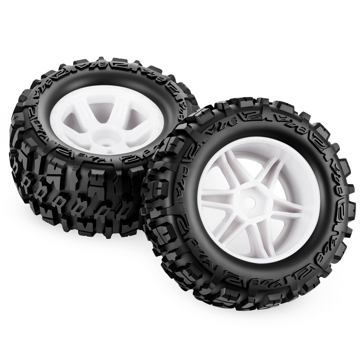 4 stuks 87mm rubberen banden w - Rc Hobby Trucks recensie en prijs