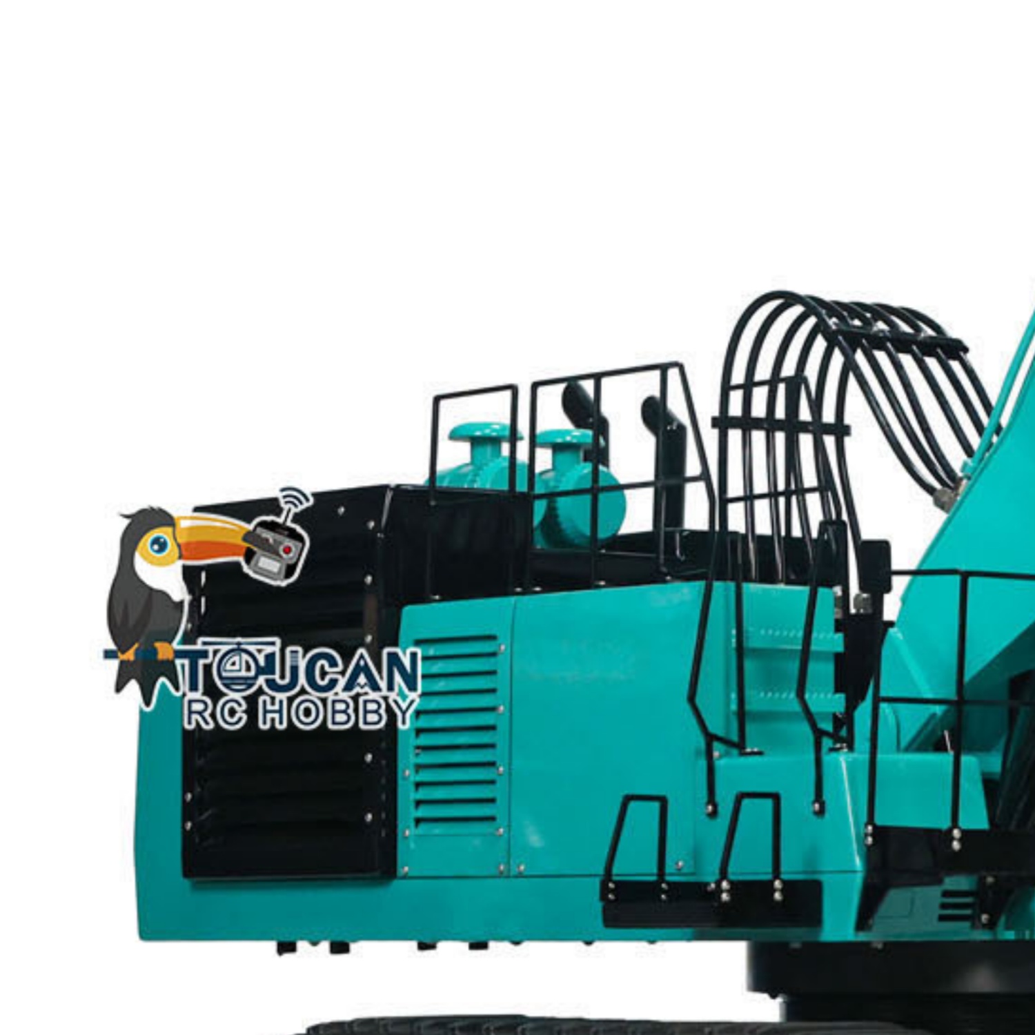 1/8 Schaal PC1250 RC Hydraulis - Rc Excavator Hobby recensie en prijs