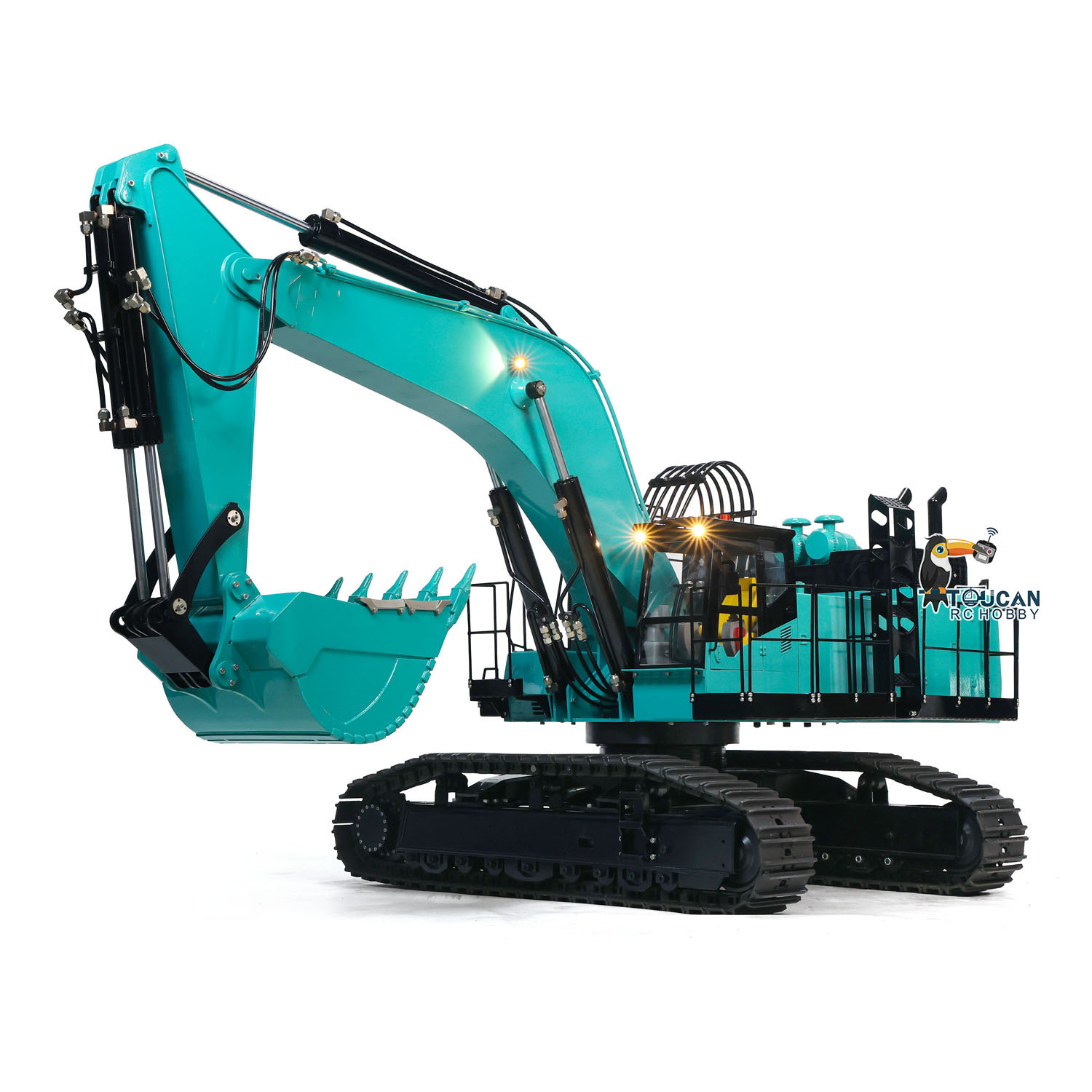 1/8 Schaal PC1250 RC Hydraulis - Rc Excavator Hobby recensie en prijs