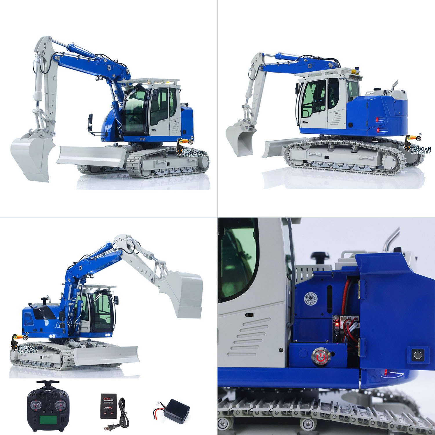 1/14 CUT Model RTR RC Hydrauli - Rc Excavator Hobby recensie en prijs