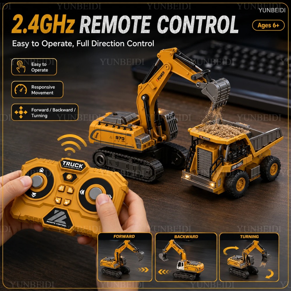 Afstandsbediening Mini Legerin - Rc Excavator Hobby recensie en prijs