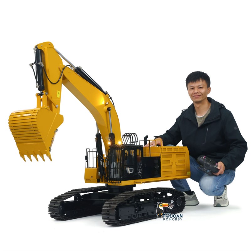 390F RC Metalen Hydraulische 1 - Rc Excavator Hobby recensie en prijs